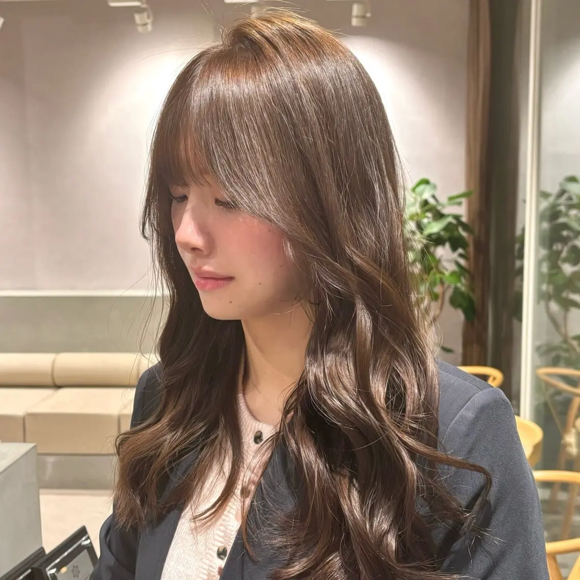 ロング ヘアカラー トリートメント Unami 吉祥寺　Mayukiのヘアスタイル