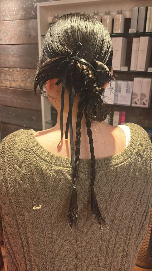 ロング 軍司 美夏のヘアスタイル