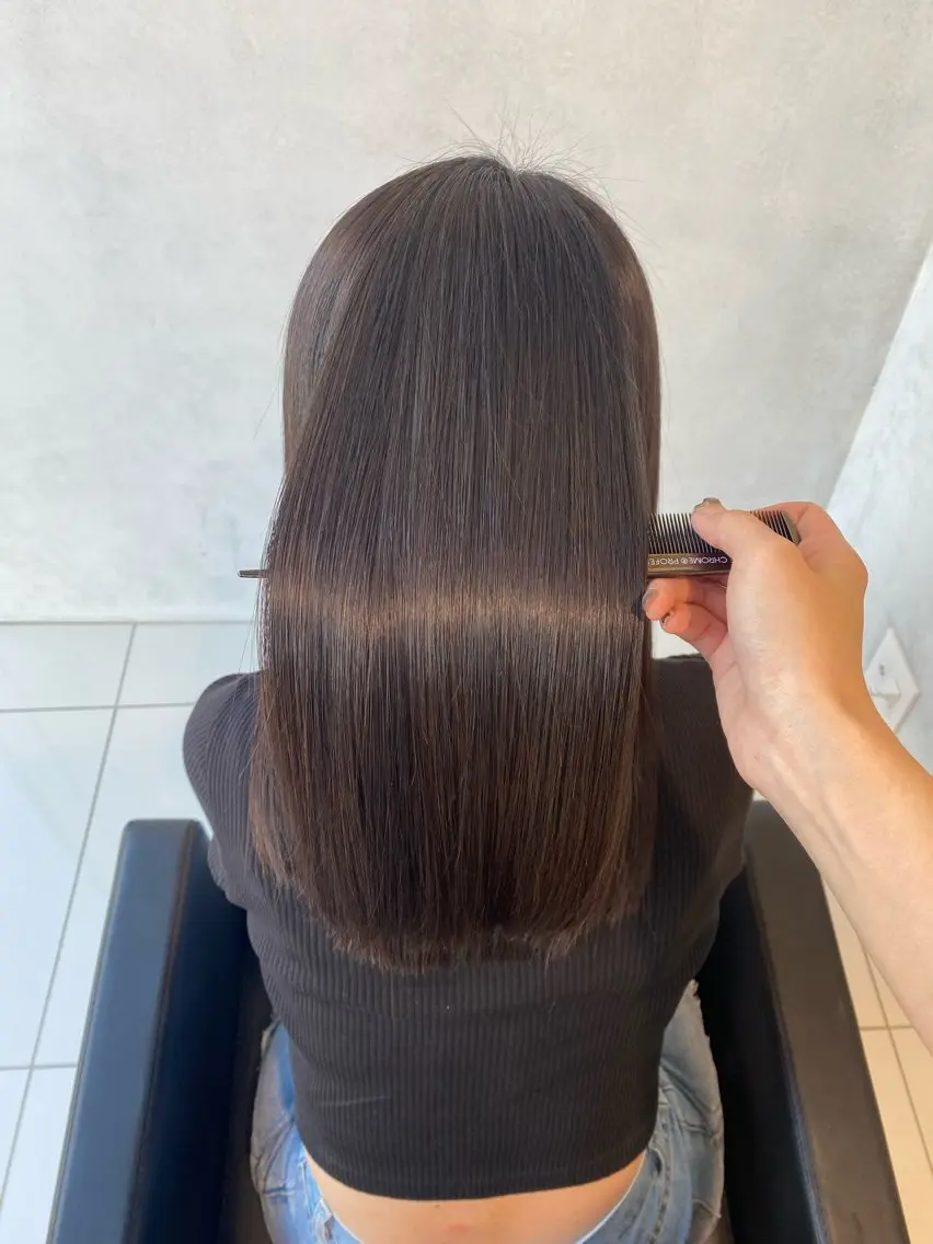 ロング 縮毛矯正 トリートメント 🫧艶髪🪽 Karinのヘアスタイル