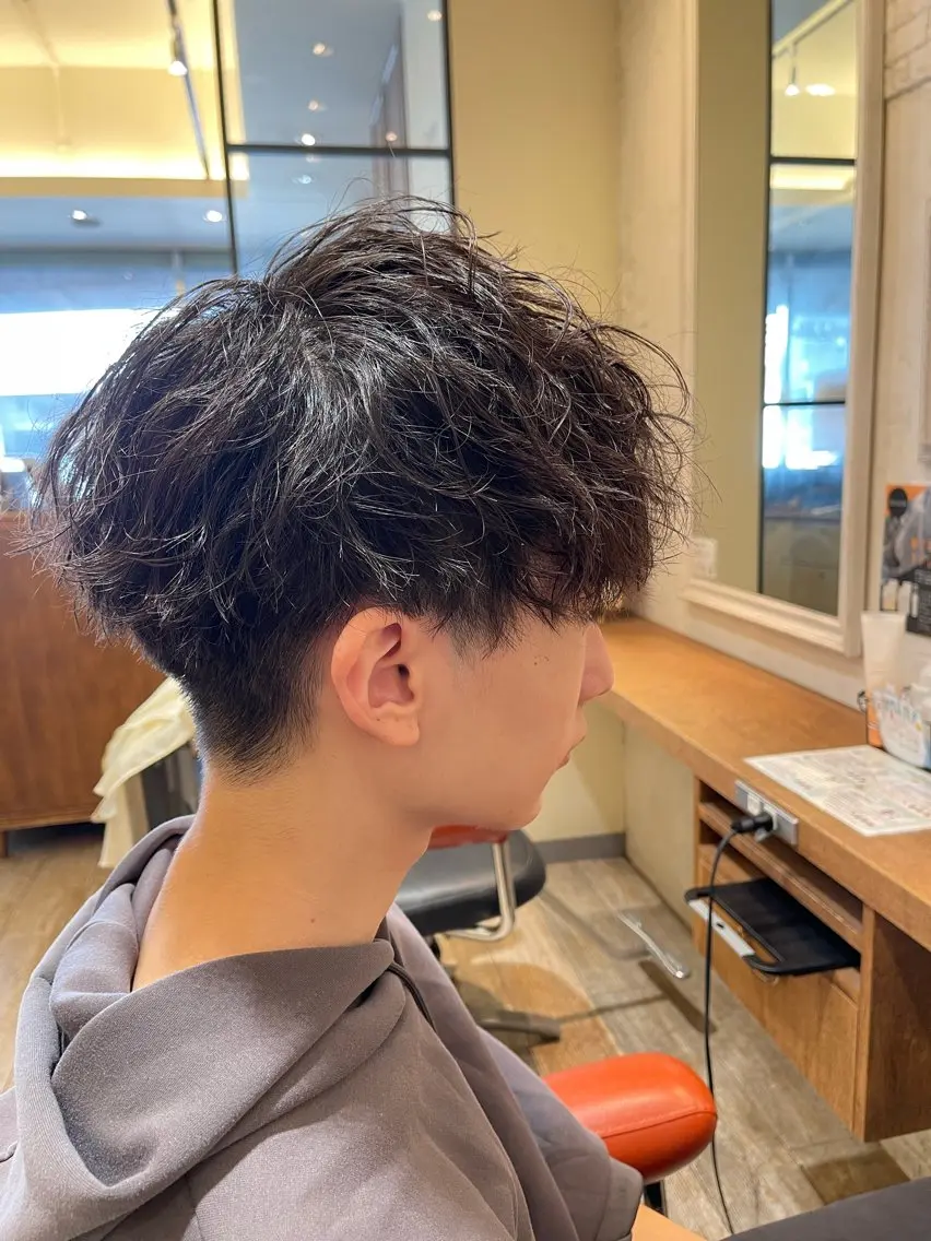 メンズカット　スタイリング込みの写真