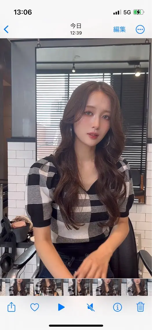 ロング カラー カット ヘアカラー トリートメント 🌫️大人韓国ヘア 🌫️naoyaのヘアスタイル