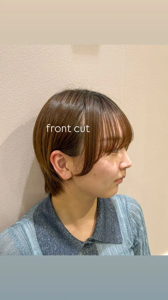 カット 暖色カラー｜艶髪｜ 🥨AIKA🥨のヘアスタイル