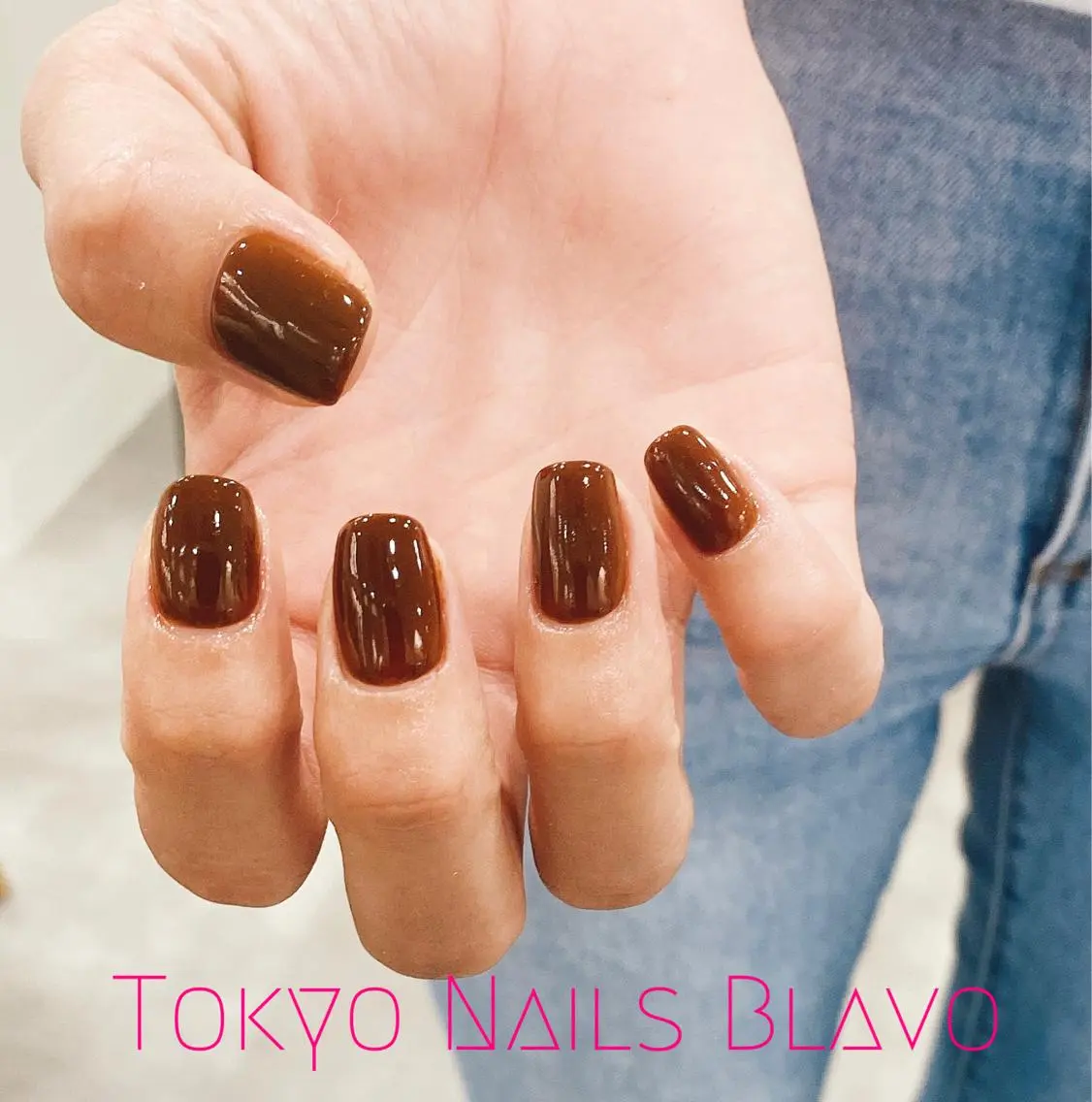 ネイル ワンカラーネイル T.N.B 山本陽子のネイルデザイン