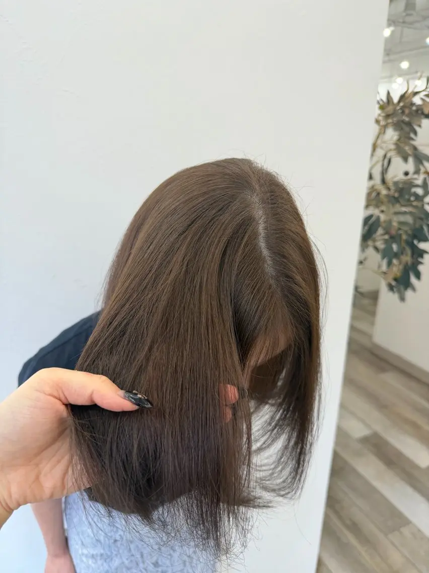 ミディアム カラー あおい 練習モデル無料のヘアスタイル
