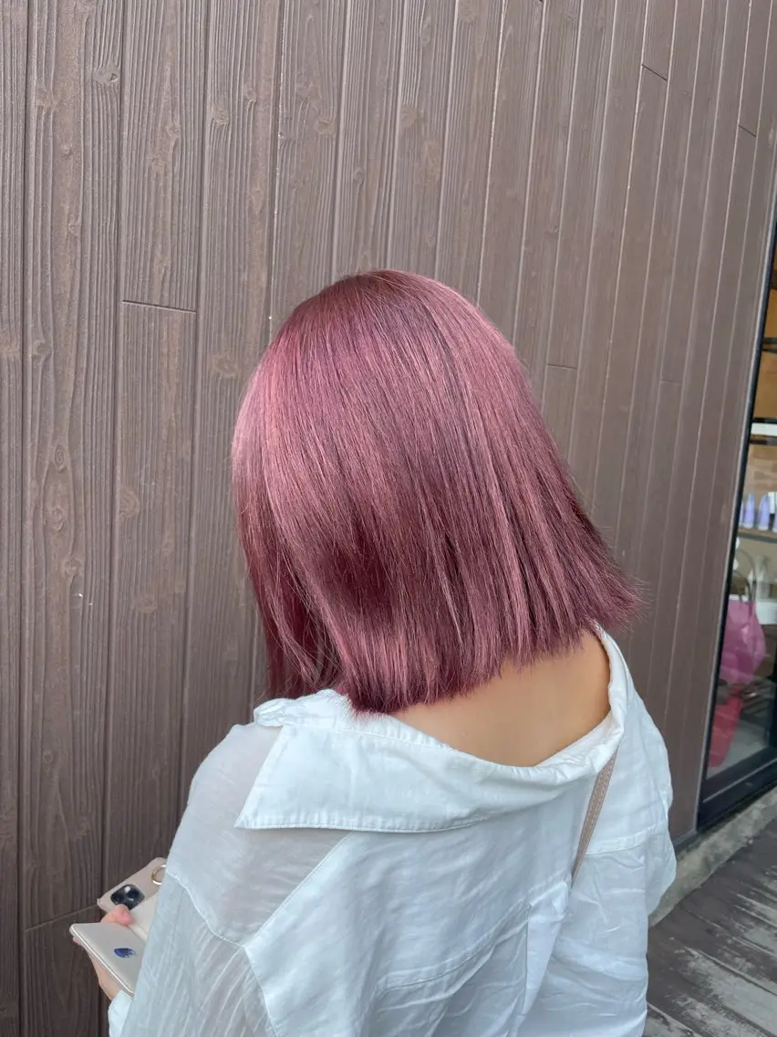 カラー 鈴木 遥大のヘアスタイル