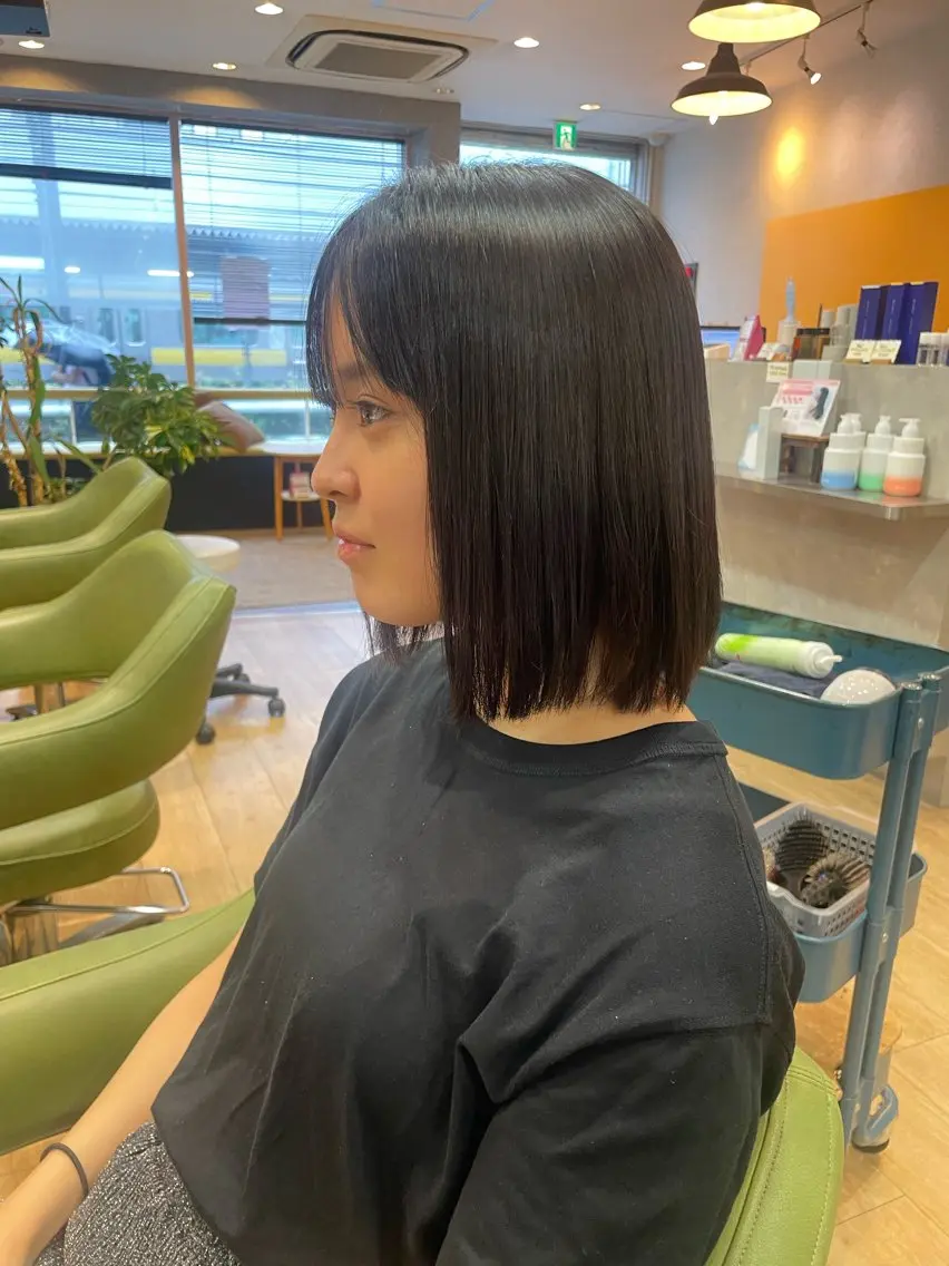 ショート 縮毛矯正 縮毛矯正 髪質改善/Bloss om🌷高橋沙衣のヘアスタイル
