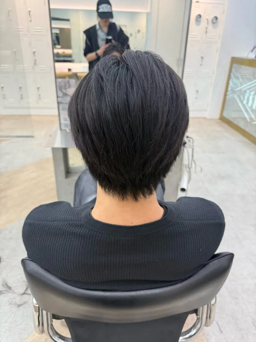 カラー パーマ メンズ キッズ 栄💗メンズ｜似合せ パーマ｜haruのヘアスタイル