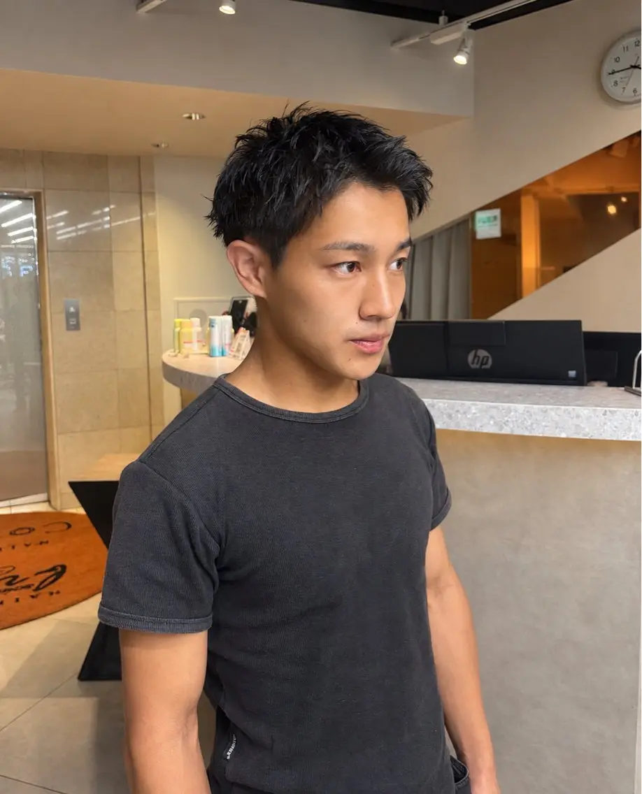 メンズ み ゆのヘアスタイル