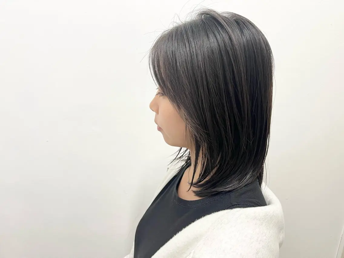 ミディアム nike にけのヘアスタイル