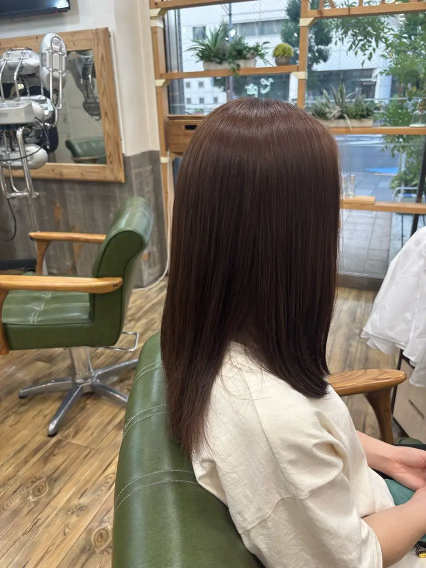 セミロング 🫧K+plus🫧 菅原しほ🫧のヘアスタイル