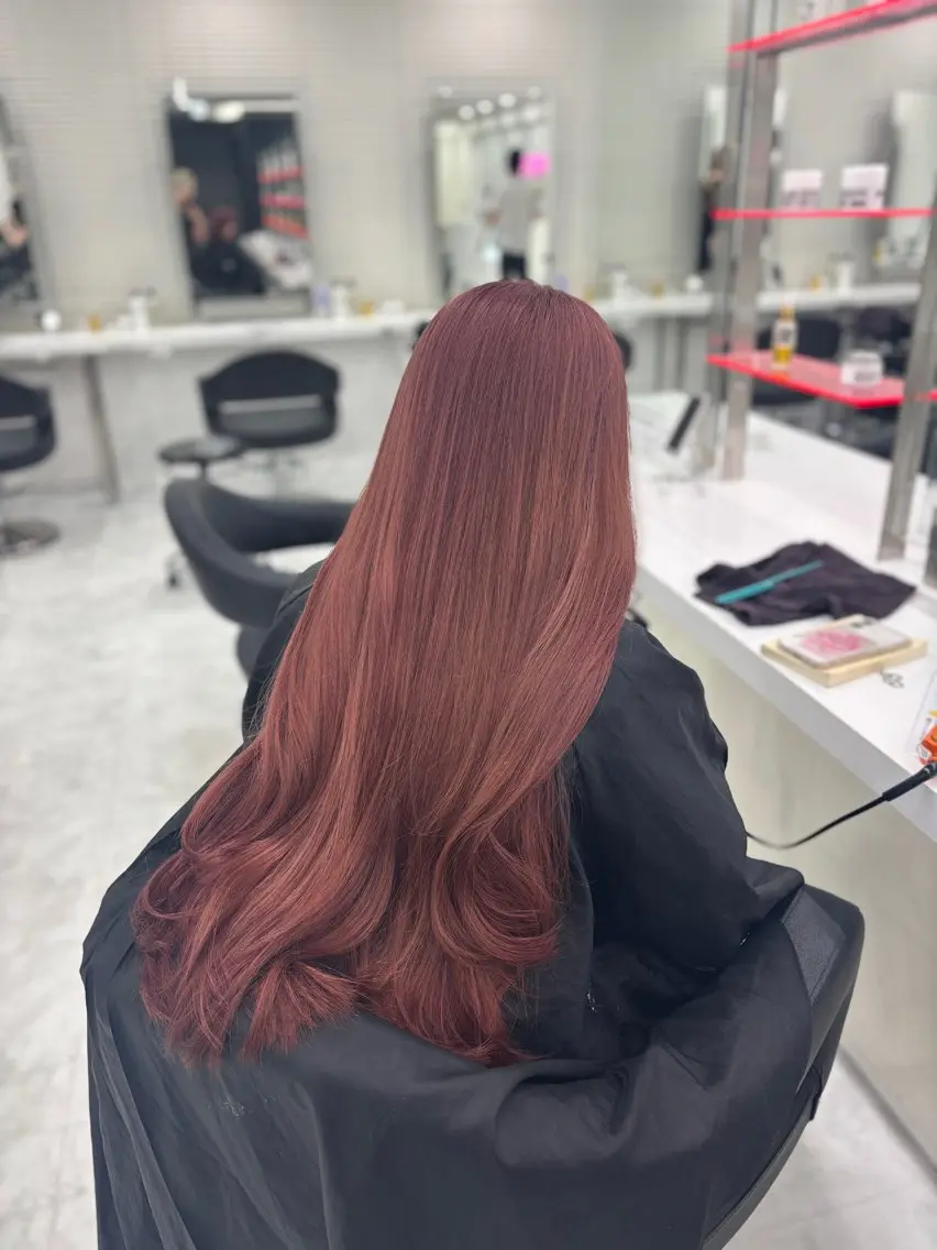 カラー ヘアカラー 🎀ツヤ髪✖︎ 暖色🎀RYUKAのヘアスタイル