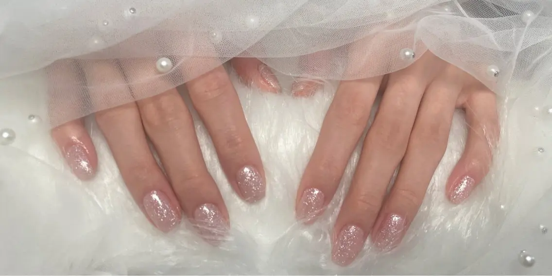 ネイル ハンドネイル 渋谷T&B りお ロング無制限中💫のネイルデザイン