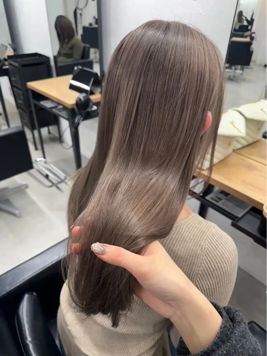 ロング カラー ヘアアレンジ ゆめか🦋 /似合わせカラー💖のヘアスタイル