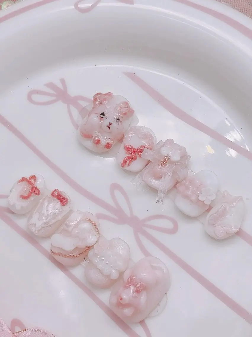 ネイルチップ制作カウンセリングの写真