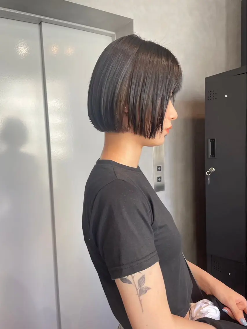 ショート ヘアカラー トリートメント BUCKS【天王寺】 バックス【駅30秒】のヘアスタイル