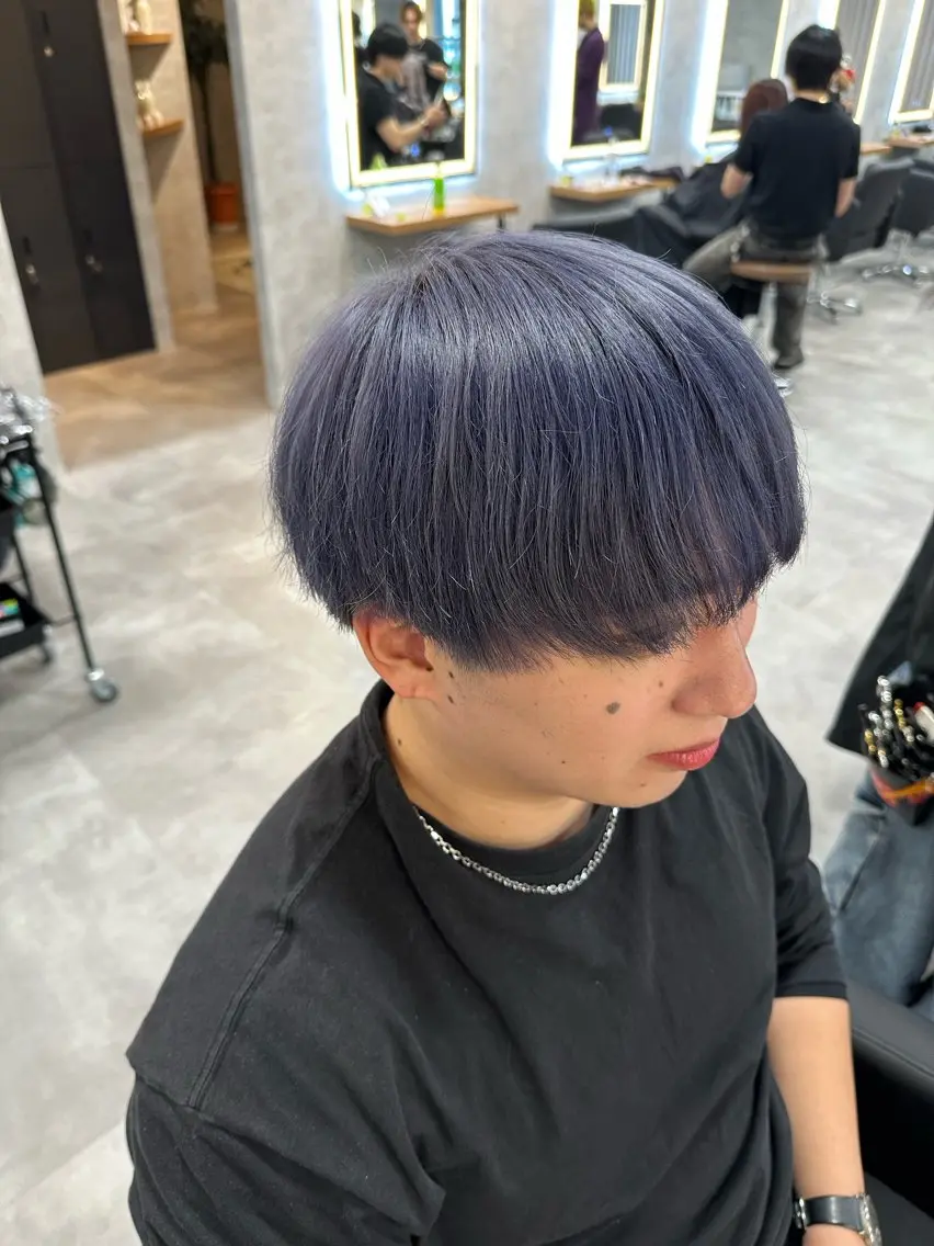 カラー メンズ カット ヘアカラー 札幌メンズ指名 No. 1/光👑のヘアスタイル