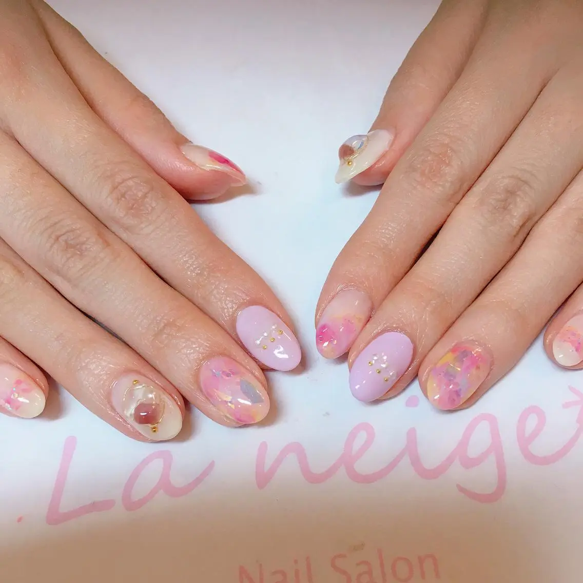 ネイル La neige* yuki 🐩🌙のネイルデザイン