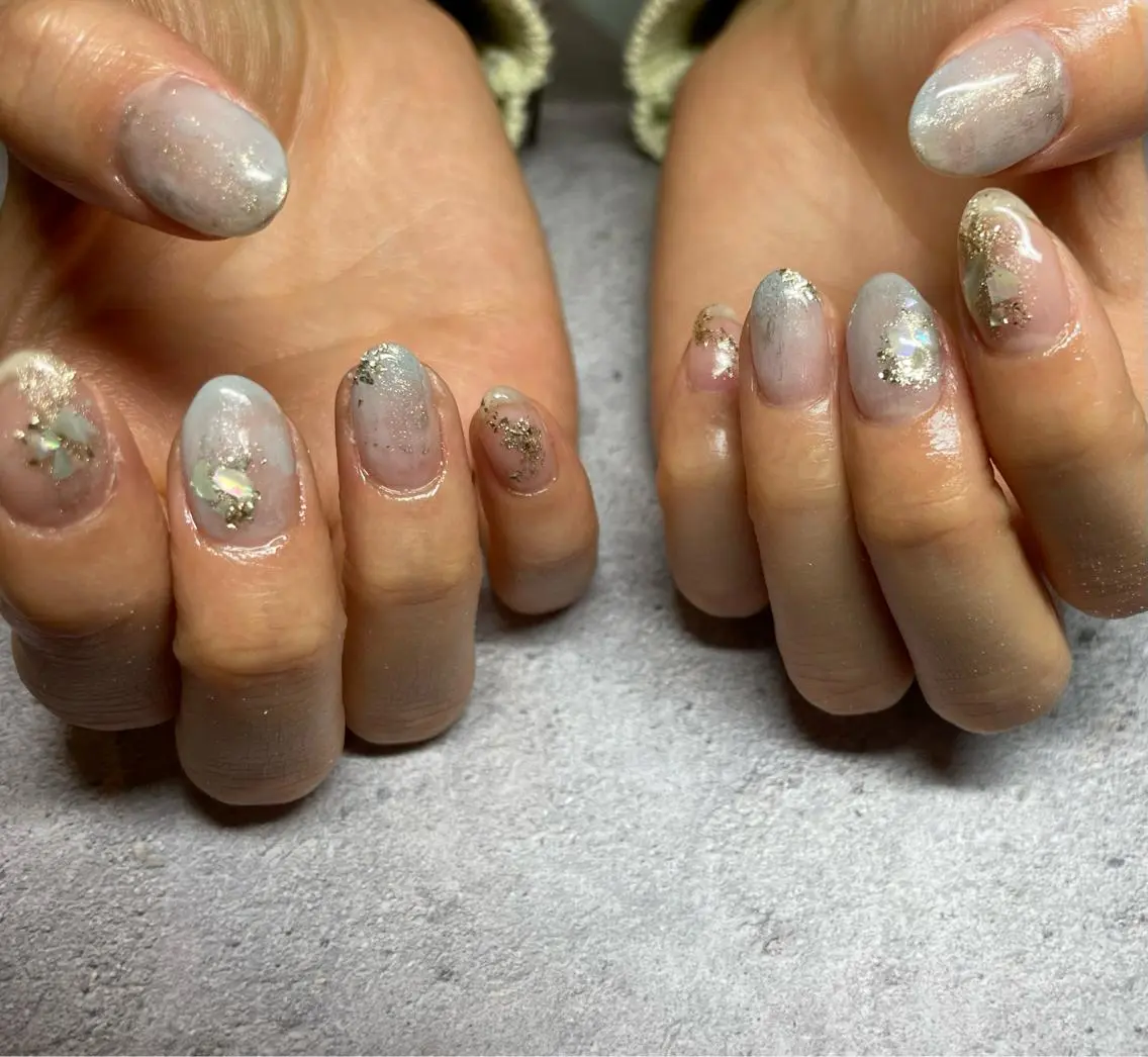 ネイル ハンドネイル ハンドケア Crescent Eye濱谷のネイルデザイン