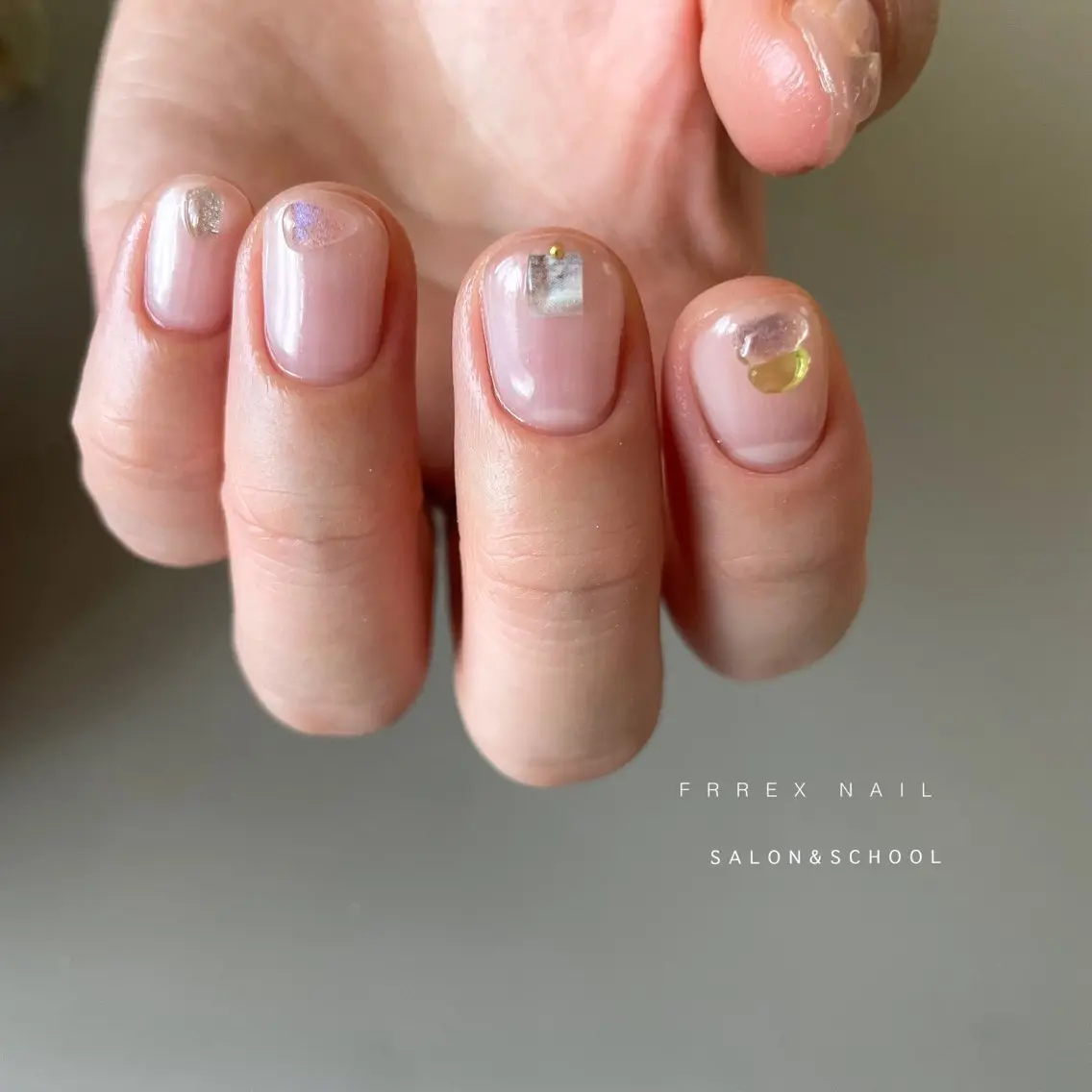 ネイル ハンドネイル ハンドケア freex nail /ニュアンス/個性派のネイルデザイン