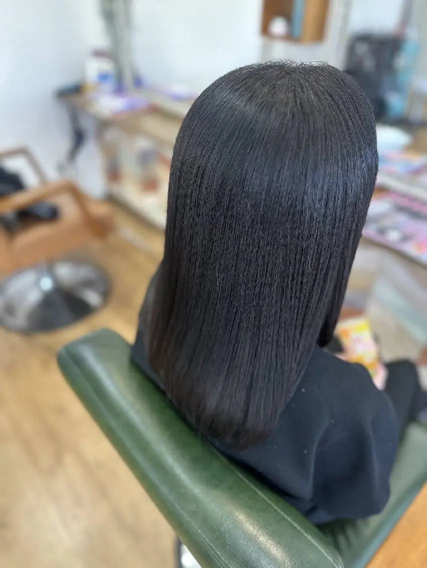 セミロング 髪質改善 トリートメント 髪質改善専門店 ohana hairのヘアスタイル