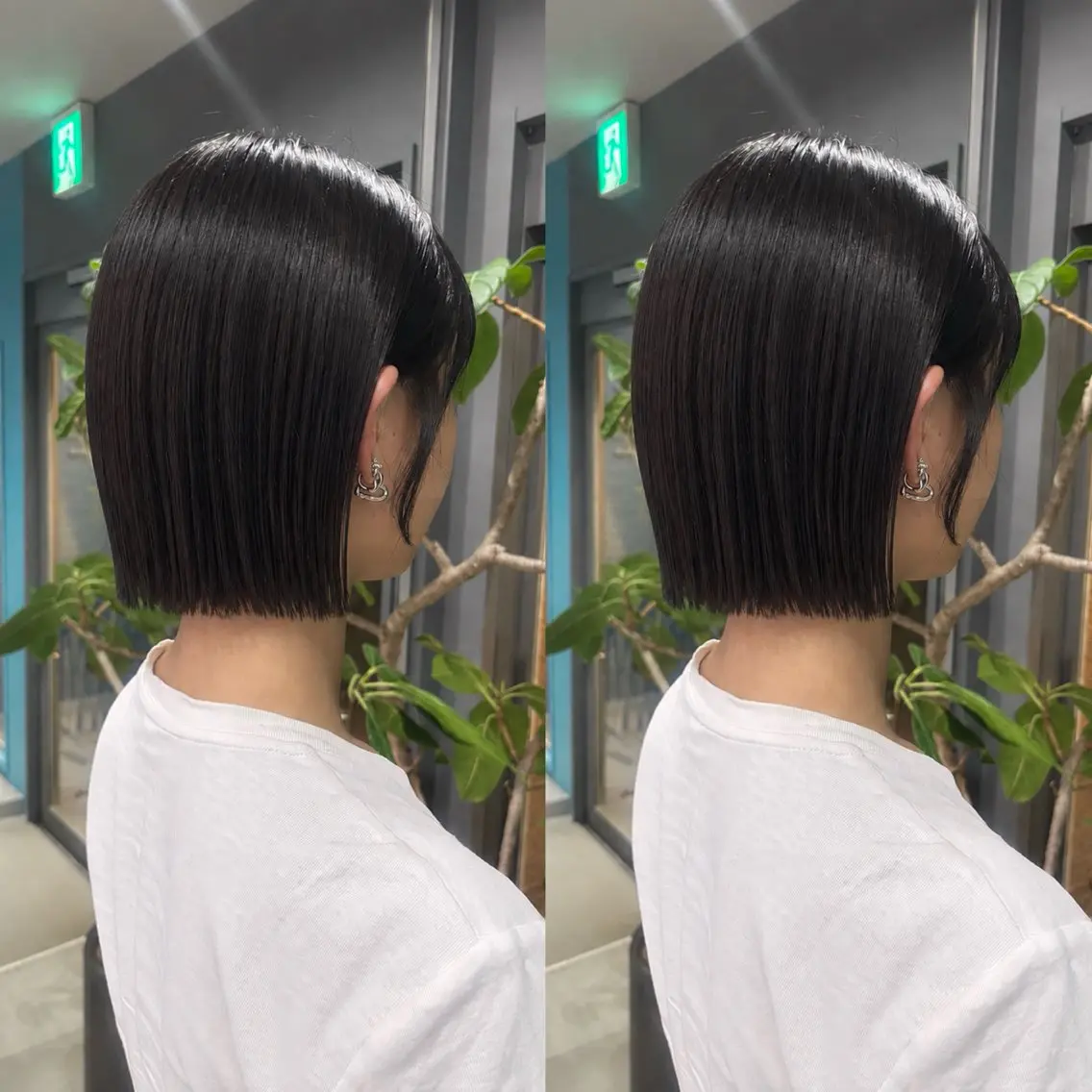 ショート カット ヘアカラー トリートメント JUMI/ショート/ ボブ/透明感カラー✨のヘアスタイル