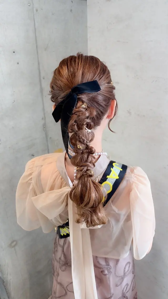ヘアアレンジ はやしほのか｜ マンツーマン美容師のヘアスタイル