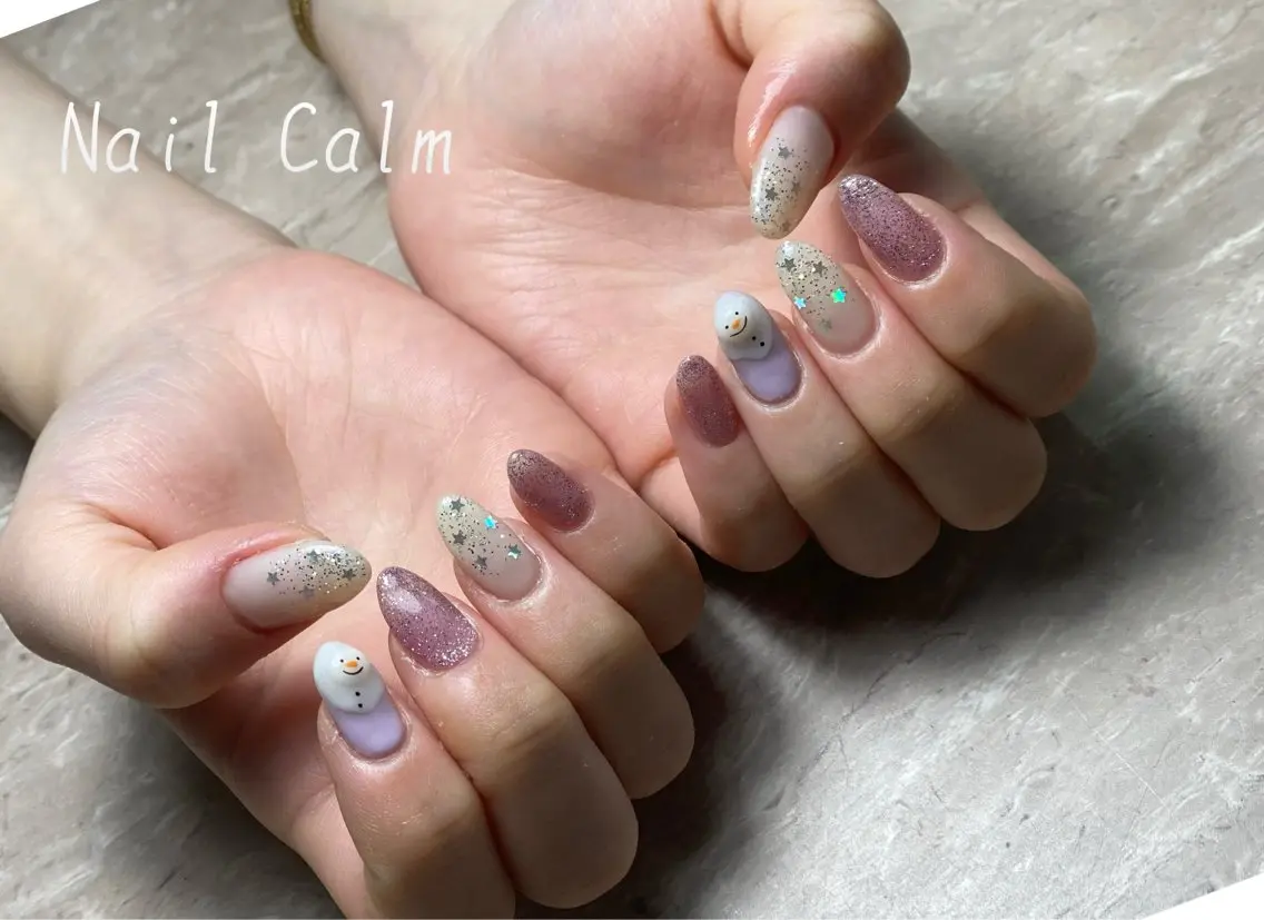 ネイル アートネイル ハンドネイル プライベートサロン Calmのネイルデザイン