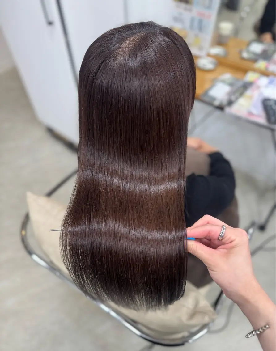 セミロング ヘアカラー 🌼hana/似合わ せカラー/カット🌼のヘアスタイル