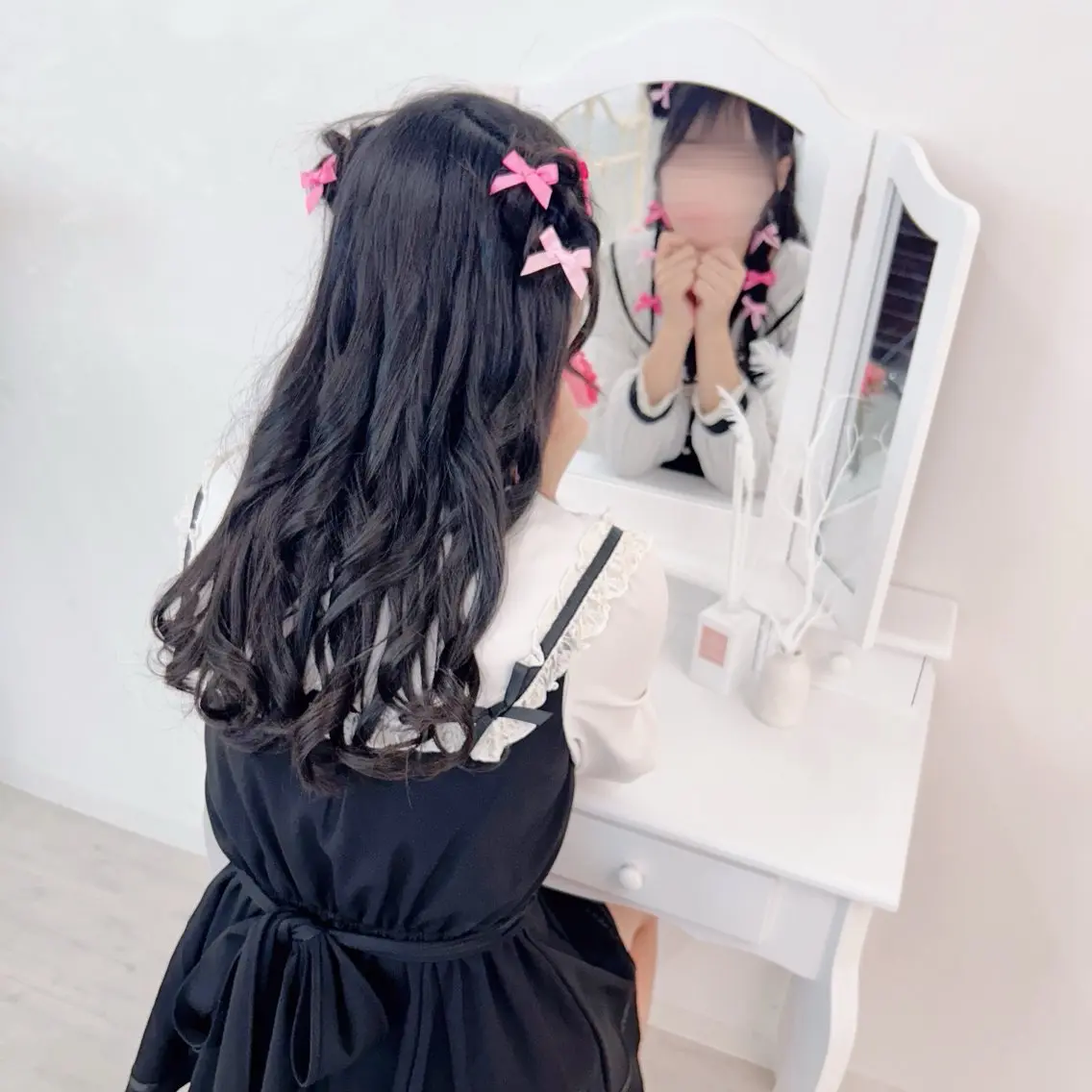 浴衣映えアレンジ👘🌟の写真