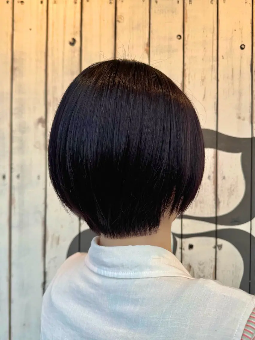 ショート ショートボブ ボブ ショートヘア 中川 真帆のヘアスタイル