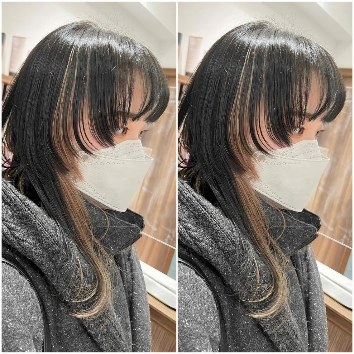 ロング カラー ヘアカラー 全席個室 暖色カラー Zina松園優香🌸のヘアスタイル