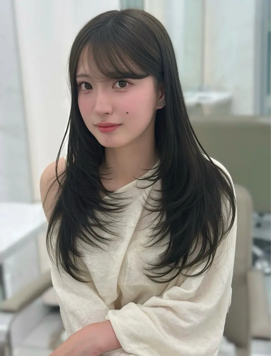 ロング カラー 小林 拳人のヘアスタイル
