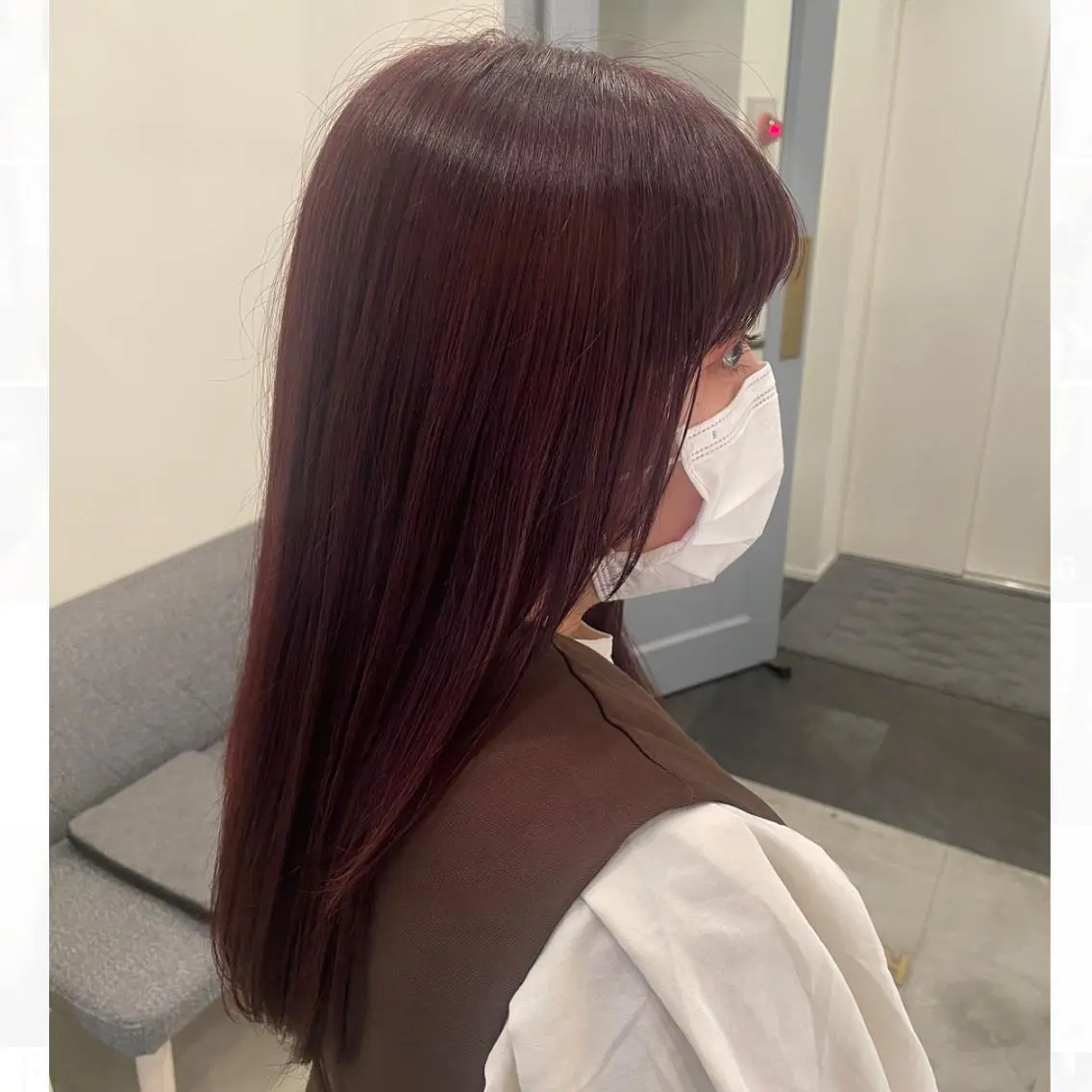 ロング カラー トリートメント 清水 玖琉海のヘアスタイル