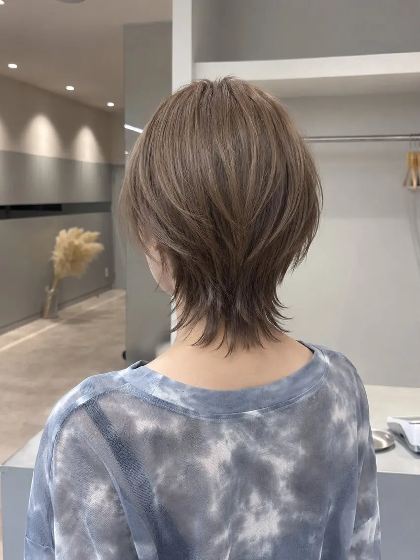 ショート カット 小野 美咲のヘアスタイル