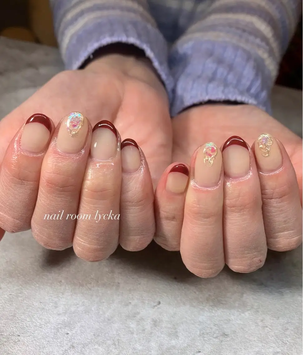 ネイル ネイルルームリッカ 𝐦𝐚𝐲𝐮のネイルデザイン