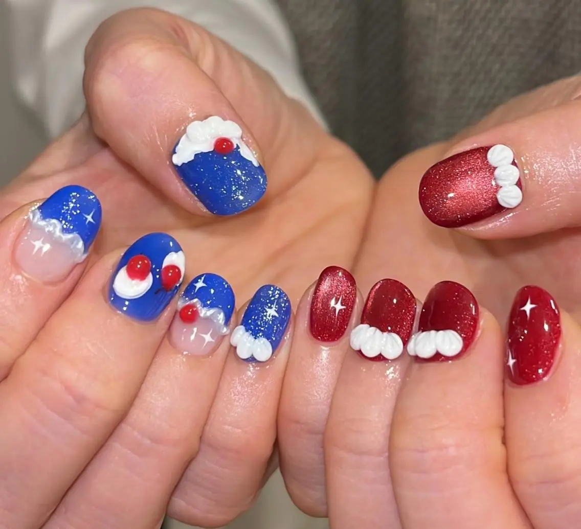 ネイル ハンドネイル 🎀 KiKi_nailのネイルデザイン