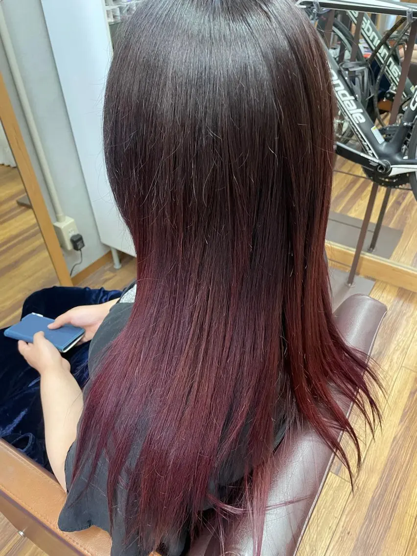 ロング 後藤 健史のヘアスタイル
