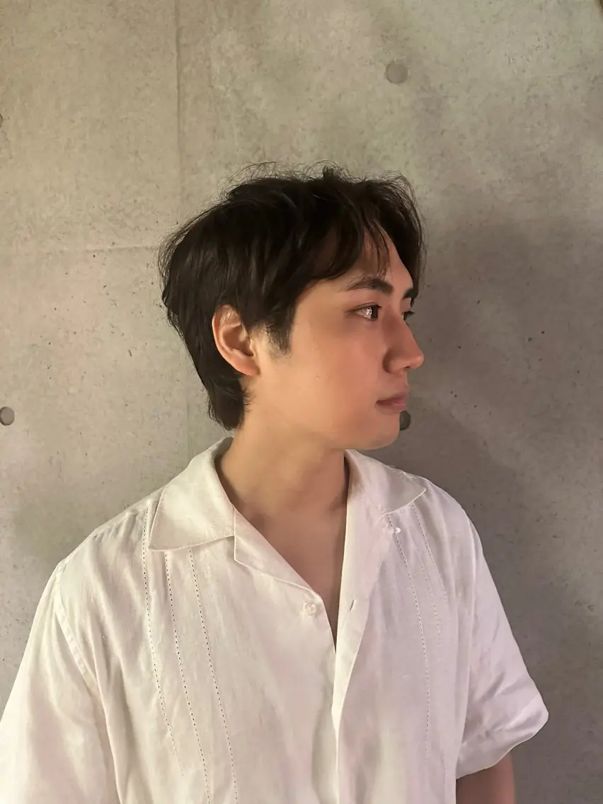 カラー メンズ 似合わせカット /パーマ岡本淳平のヘアスタイル