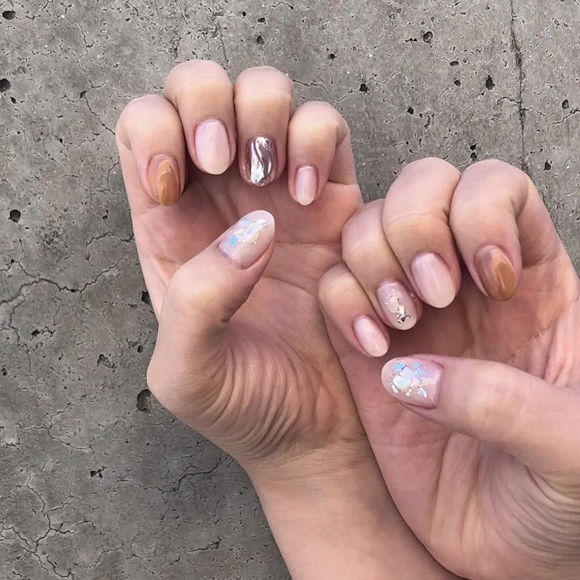 ネイル ニュアンスネイル nail salon granveilのネイルデザイン