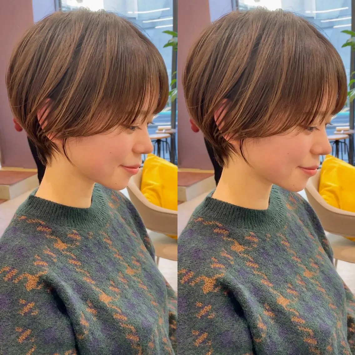 ショート カット トリートメント レイヤー特化 渋谷美容師/れなのヘアスタイル