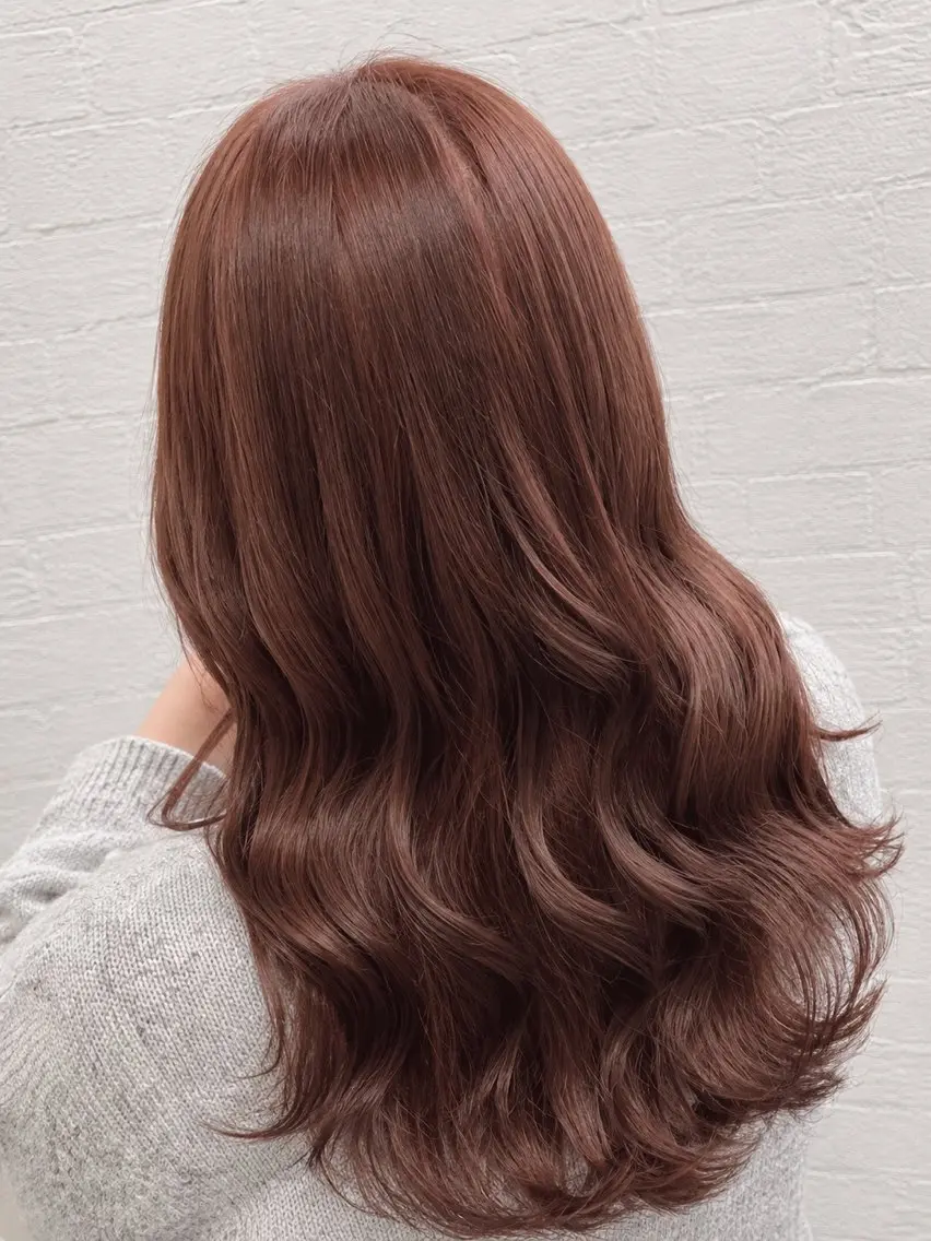 ロング カット ヘアカラー 井上椋介 【Recharme】のヘアスタイル
