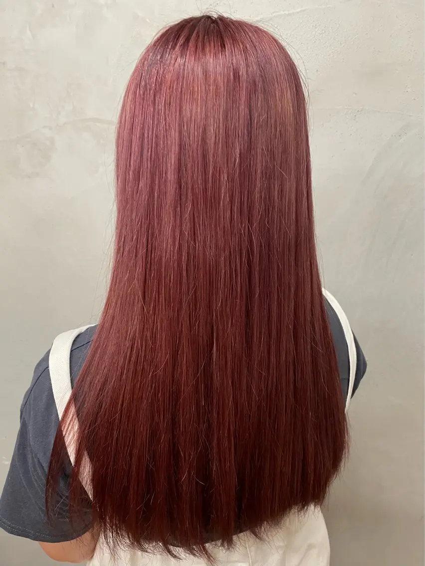 ロング カラー ヘアカラー トリートメント 🌙米谷 拓海のヘアスタイル