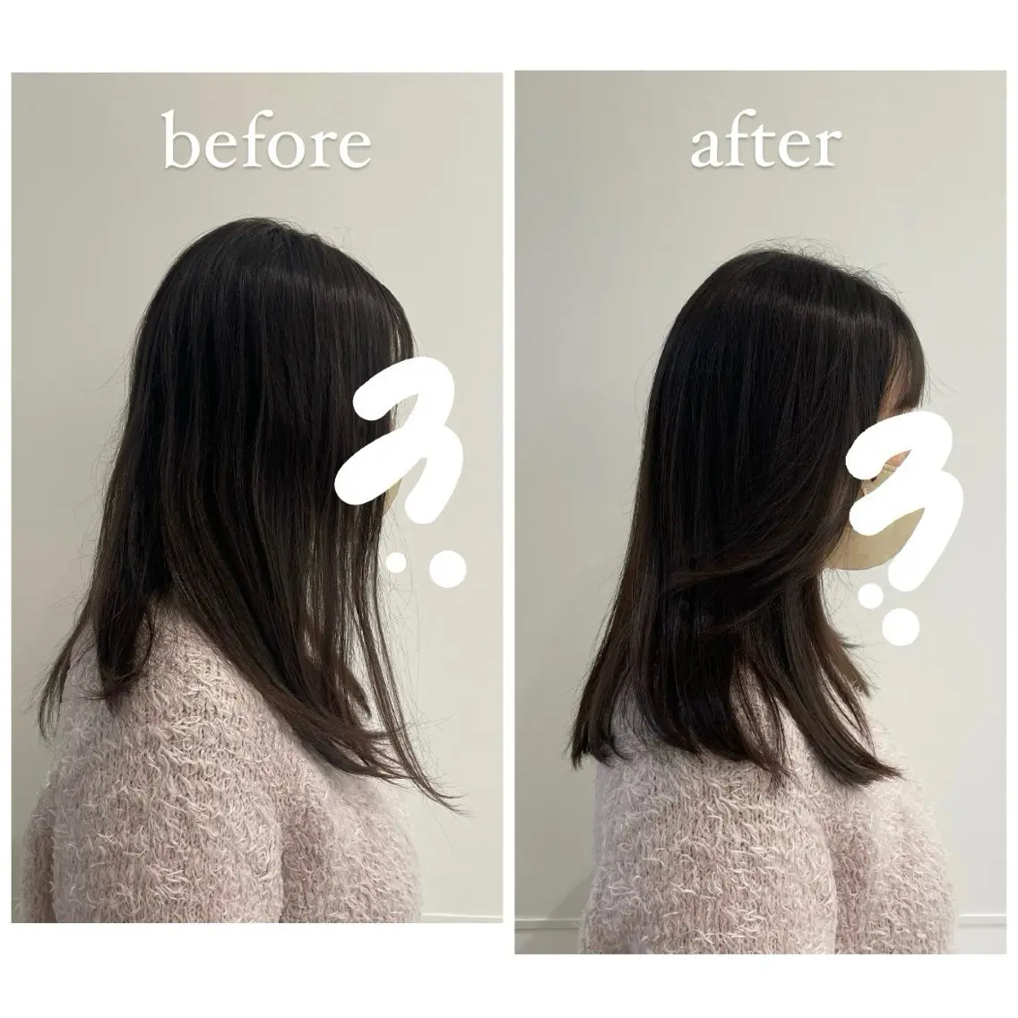 ロング くびれヘア 顔周りカット 韓国風ヘア カット トリートメント 姫良 🪄🤍➰のヘアスタイル