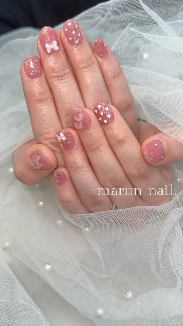 ネイル ハンドネイル marun._ megumi.のネイルデザイン