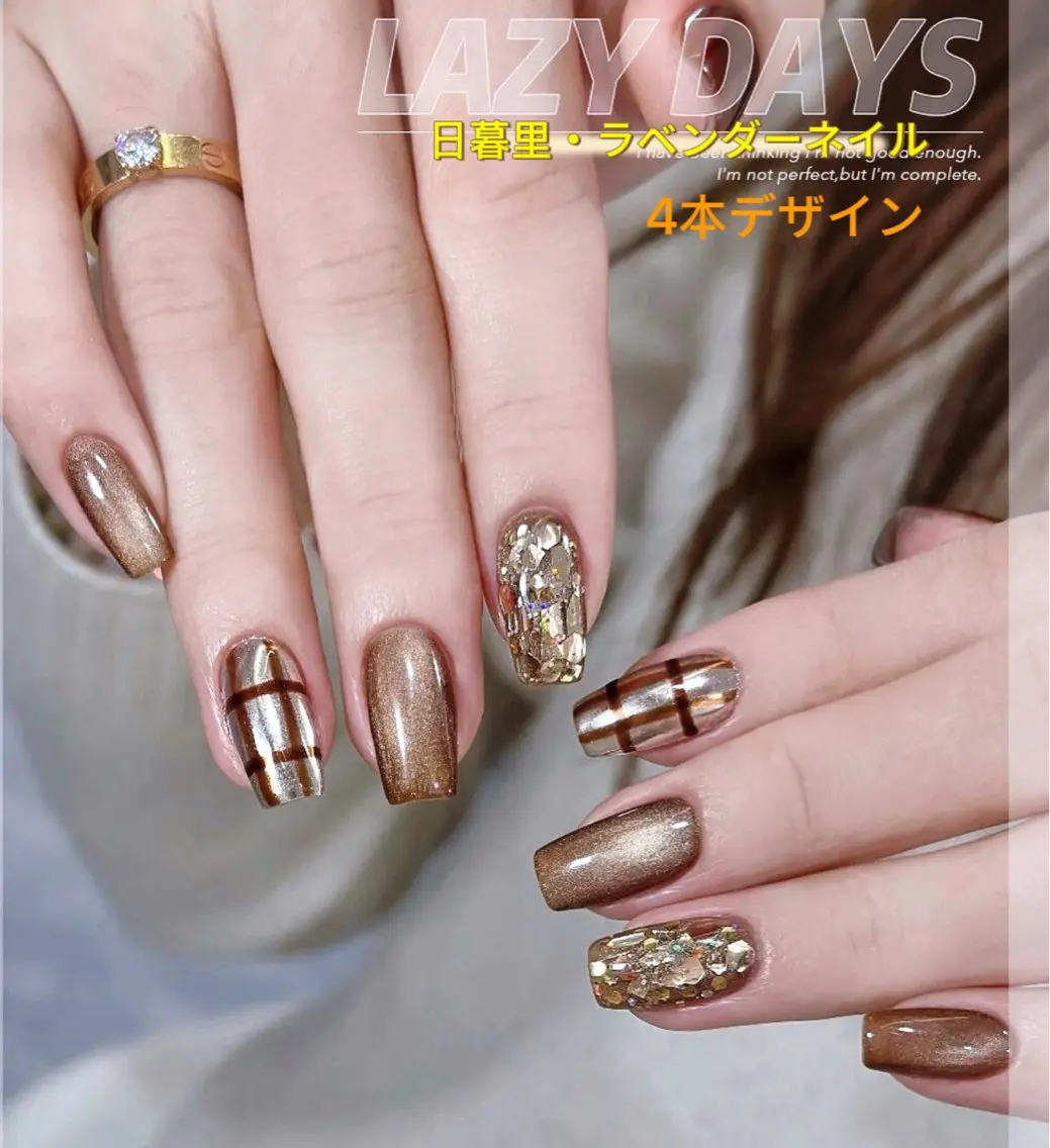 ネイル ハンドネイル ラベンダー💖日暮里 ルル💖ネイルのネイルデザイン