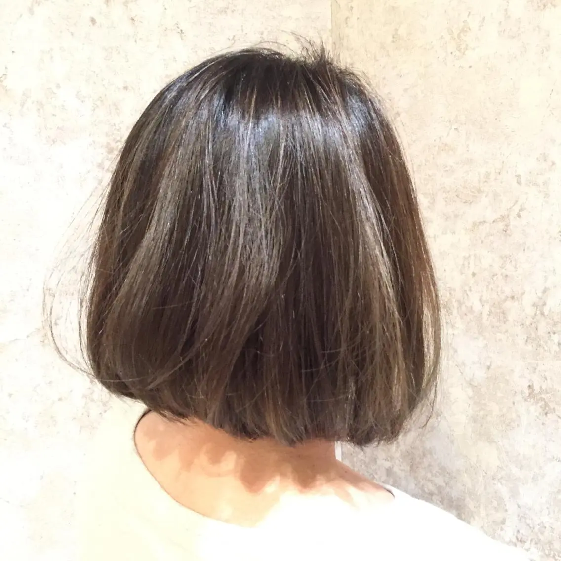 ミディアム カラー カット ヘアカラー トリートメント 杉田 一浩のヘアスタイル