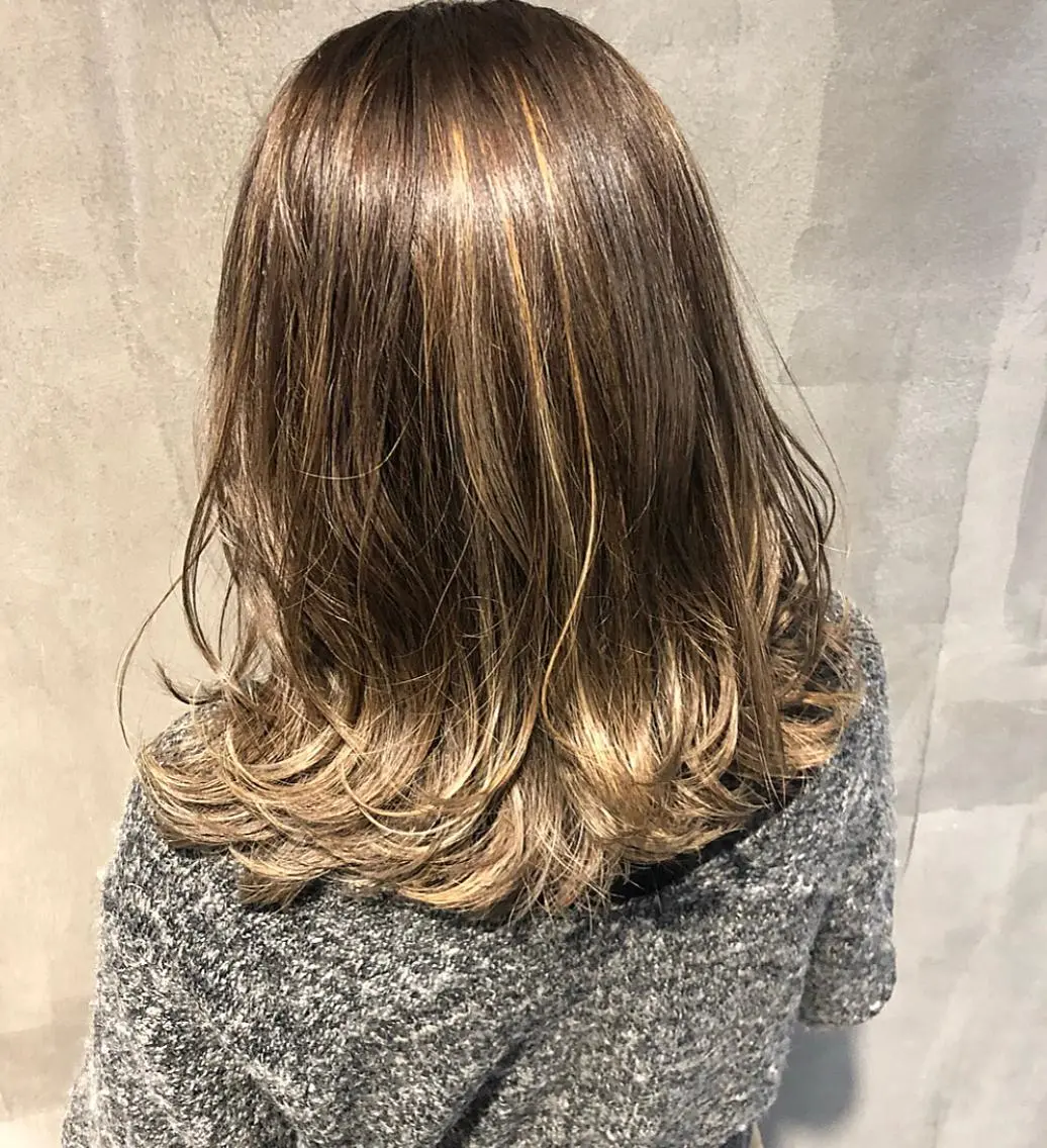 ミディアム 七尾 彰観のヘアスタイル