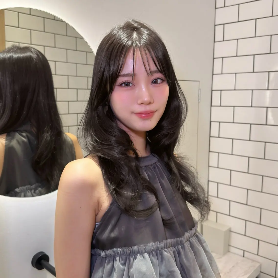 ロング カラー ママ美容師 YUIのヘアスタイル