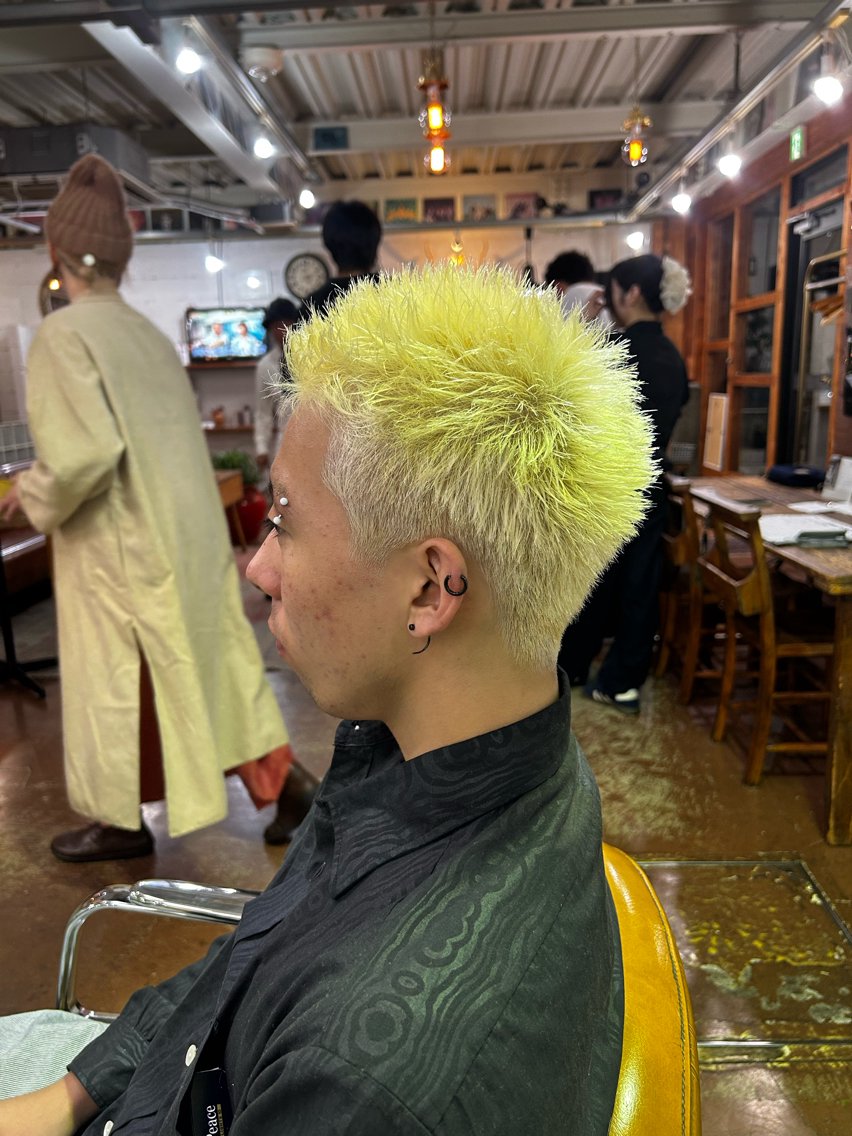 カラー メンズ ボブ/HBL/スパ 🌿NATSUのヘアスタイル