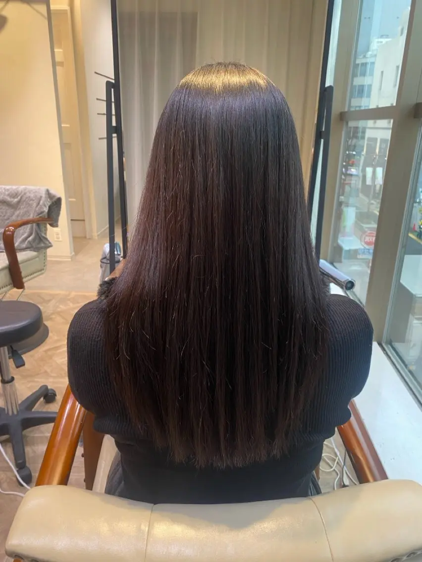 顔まわりcut＋ヘッドスパ＋オージュアトリートメント🌷の写真